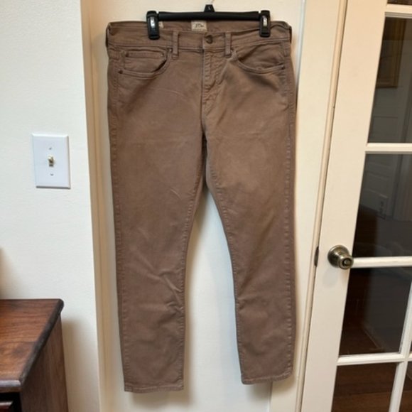 J. Crew Other - J.Crew Men's 484 Tan Denim Pants- Size 34x32
